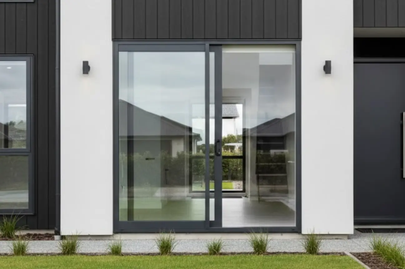 Double Glazing Cambridge windows and doors installed on a modern home delivering improved insulation and seamless indoor outdoor flow.