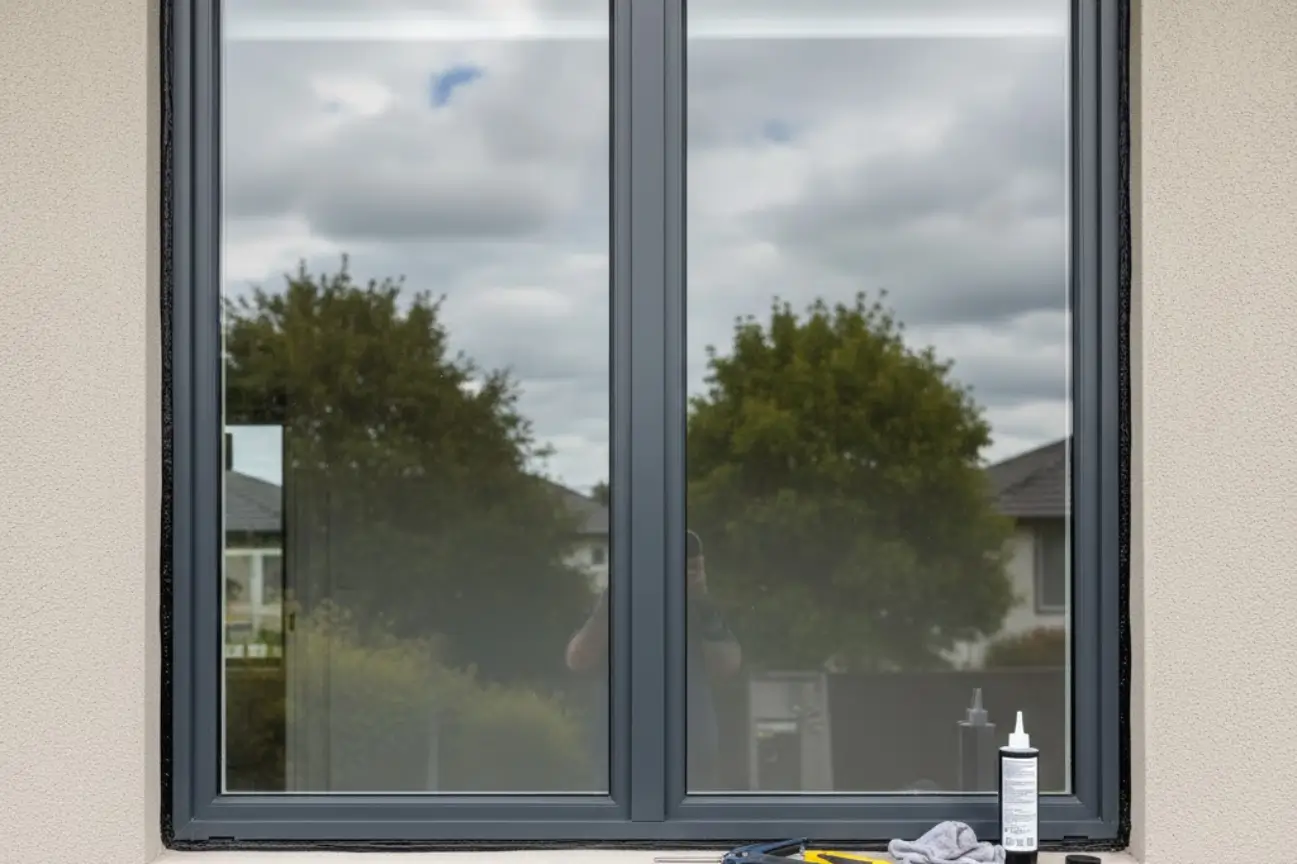 Double Glazing Hamilton window repair work carried out on an existing window to restore performance and insulation.